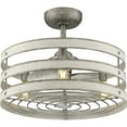thumbnail image 6 of Progress Lighting Gulliver 3-Light Ceiling Fan, Galvanized, Antique White Wood Shade, 6 of 7