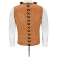 thumbnail image 4 of LOVZFMLL Vestes pour Hommes Sans Manches Gilet Rétro Extérieur Poches Zippées Manteau de Sport Automne, 4 of 9