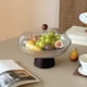 thumbnail image 4 of Frutero de plástico con tapa y base, gran capacidad, plato decorativo for cocina y sala de estar., 4 of 7