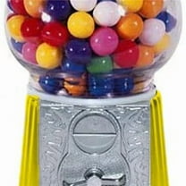 American Gumball 14848-0020 11 in. Sunshine Classic Gumball Machine, Yellow