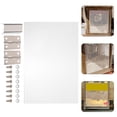 thumbnail image 3 of Popcorn Machine Door Panel Replacement Clear Panel Thicken PVC Popcorn Machine Panel Supply, 3 of 9