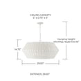 thumbnail image 2 of Capital Lighting - Boca - 6 Light Pendant In Coastal Style-14.75 Inches Tall and, 2 of 7