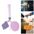 thumbnail image 1 of Zip Wristlet Wallet, Portable Water Proof Detachable Dual Pouch Coin Purse Keychain  for Travel, 1 of 7