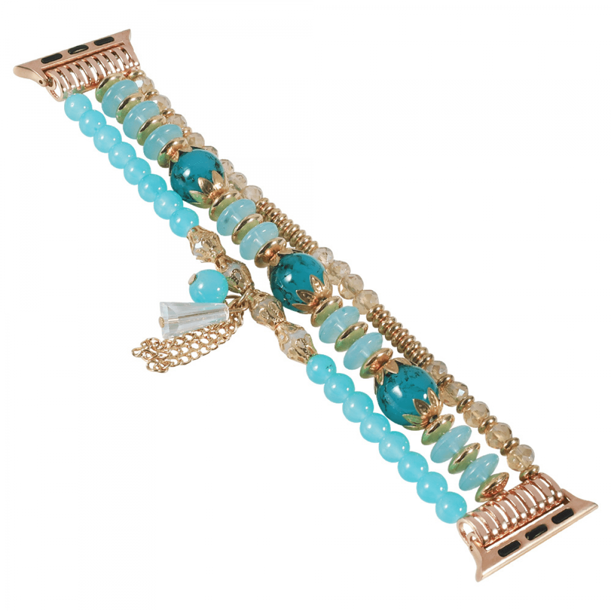 Beaded watch bands best sale