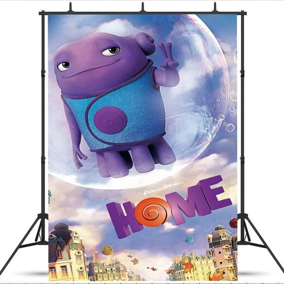 Dreamwork Home Movie Poster Backdrop Banner Party Supplies Birthday Decorations Background for Photography Taspestry