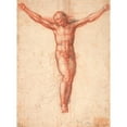 thumbnail image 3 of Fra Bartolomeo 11x14 Black Modern Framed Museum Art Print Titled - The Crucified Christ (1473 - 1517), 3 of 5