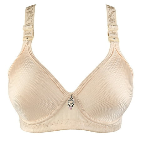 

Womens Plus Size Clearance $5 Women Bra Lingerie Seamless Plus Size Onepiece Elastic Comfort Cotton Vest Bra Underwear