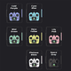 thumbnail image 5 of Controlador Remoto Inteligente TX Transmisor de Pantalla A Color Sensor Hall Gimbals ELRS 2.4G 100mW 12CH para FPV RC Drone C, 5 of 5