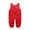 Red, variant on GYRATEDREAM Toddler Kids Baby Boy Girl Lightweight Bib Overall Down Snowsuit Winter Snow Pants/18-24 Months