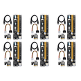 thumbnail image 1 of Adaptador PCI-E 1x a 16x 15 pines Power PCIe Riser VER006 Extender - 4, 1 of 7