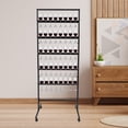 thumbnail image 3 of Champagne Glass Holder for Party, 5-Tier Metal Champagne Flutes Display Stand, Champagne Wine Glass Holder with Swivel Casters, 3 of 8