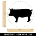 thumbnail image 2 of Solid Pig Farm Animal Self-Inking Rubber Stamp Ink Stamper - Dry Pad (No Ink) - Mini 1/2 Inch, 2 of 7
