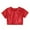 Red, variant on WUXIAN Toddler Girls Boys Casual Sequin Glitter Party Carnival Gown Short Sleeve Tops Baby Clothes Children Cozy Dailywear