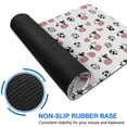 thumbnail image 6 of Long Mouse Pads for Desk,White Cow Heart Pattern Desk Mats on Top Of Desks, Desk Mouse Pad Extra Large with 3mm Non-Slip Base and Stitched Edge for Gaming,Office,Work,Home 31.5"x15.7", 6 of 6