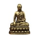 thumbnail image 2 of 2x Mini estatua de Buda Sakyamuni antigua de tón, meditación, posturalele sentada, viaje, adoración, atractiva, pequeña estatua de Buda serena, perfecl Estatuilla de Buda, 2 of 8