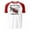 white-red, variant on Twisters Movie merch Not My First Tornadeo Colorblock Raglan T Shirt Short Sleeve crewneck tshirt men/women trendy movie Top