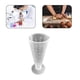 thumbnail image 3 of Matsuzay Taza de medición de PP transparente, botella de medición de mezcla de condimentos de azúcar lavable en forma de cono de laboratorio, Herramientas y accesorios para hornear, 3 of 6