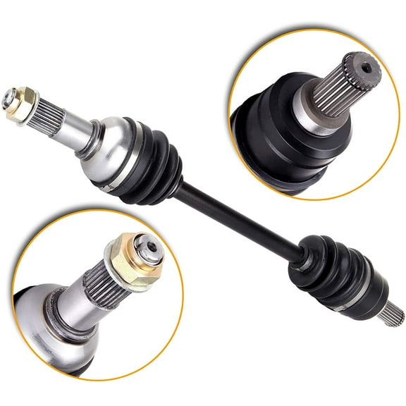 CCIYU CV Joint Half Axle Drive Shaft Assembly fit for 2007-2014 for Yamaha Grizzly 550/700 Rear Left/Right 28P-2510F-00-00 28P-2518E-10-00