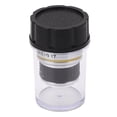 thumbnail image 2 of Microscope Lens, 10X High Refractive Index Brass and Aluminium Alloy Corrosion Resistance Objective Lens  for Biological Microscope, 2 of 7