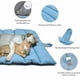thumbnail image 3 of Cama grande para perros, lavable, antiestática, higiénica, plegable, manta de viaje grande para gatos, 110 x 68 cm, 3 of 5