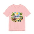 thumbnail image 3 of Party Time Summer Vibes Beach Life Adorable Unisex Jersey Short Sleeve Tee, 3 of 12