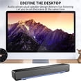thumbnail image 3 of Altavoz Bluetooth Inalámbrico Barra De Sonido Usb Portátil Para Pc Smartphones Laptops Cateissary EL014078-01, 3 of 6