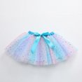 thumbnail image 3 of JUMESG Tutu for Toddler Girls Ballet Girls Pleated Mini Skirt High Waist Tennis School Uniform Skirts (Sky Blue,M), 3 of 3