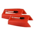 thumbnail image 2 of 1 Pair Red Vintage Gramophone Record Needle Replacement Stylus Turntable Accessory, 2 of 9