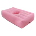 thumbnail image 6 of PVC Inflatable Bed, Inflatable Bed Modern Pink PVC Post Surgery Recovery Bed with Hole,72*40*17in With Electric Air Pump, 6 of 19
