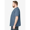 thumbnail image 3 of KingSize Men's Big & Tall The Ultra-Light No Pocket Tee, 3 of 3
