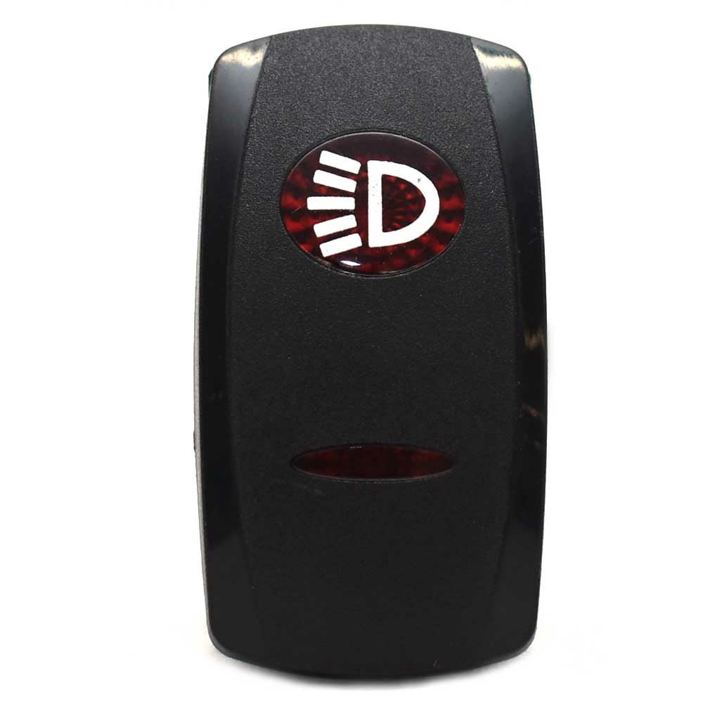 Carling On/Off Contura V Boat Rocker Switch | Lights 4-Spade