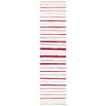 thumbnail image 4 of SAFAVIEH Montauk Rowena Striped Area Rug, Red/Ivory, 8' x 10', 4 of 10