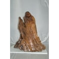 thumbnail image 2 of Wood Carved Buddha CC7 -  Size: 32"L x 17"W x 35"H., 2 of 10