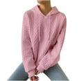 thumbnail image 4 of BSDJILFG Plus Size Quilted Hoodies for Women Soft Ribbed Knit Sweatshirt Oversized Loose Fit Pullover Varsity Tops ,Sizes S-5XL, 4 of 8