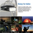 thumbnail image 2 of TASHHAR Led Headlamp Super Bright USB Rechargeable Headlight Torch Work Light Head Band Lamp for Outdoor Hiking & Camping Flashlight Forehead Lights, 2 of 11