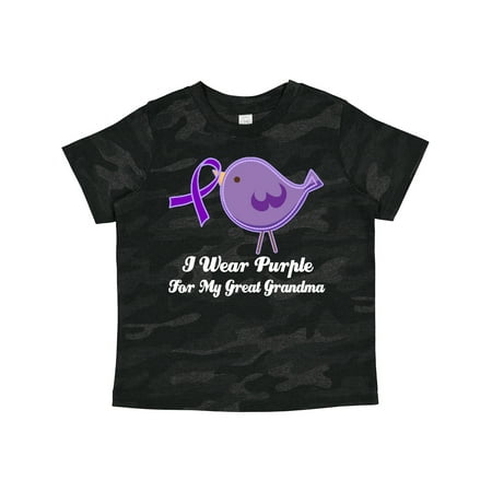 

Inktastic Alzheimer s Awareness Great Grandma Gift Toddler Toddler Girl T-Shirt