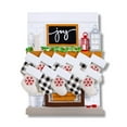thumbnail image 5 of Personalized Family of 11 Ornament 2024 - Christmas Stockings on Fireplace Keepsake Ornaments Decor, 5 of 9