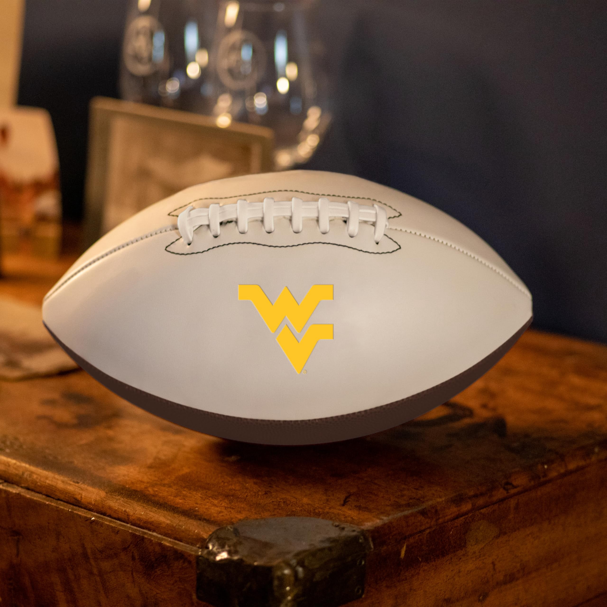West Virginia Mountaineers Official-Size Autograph Football