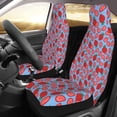 thumbnail image 2 of Pofeuu Strawberries Print Automotive Car Seat Covers Flat Cloth Full Set Seat Covers,Car Seat Covers front seats for Cars Trucks and SUVs(Two packs), 2 of 7