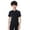 Black*1, variant on 1 or 2 Pack Youth Boys Compression Shirt Athletic Short Sleeve Baseball Undershirt Soccer Sports Base Layer Top