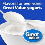 Great Value Greek Plain Nonfat Yogurt, 32 oz, Tub