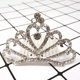 thumbnail image 5 of Princesa Tiara Peine, accesorios para el pelo con diamantes de imitación de cristal de flores para niñas Feliz Sencillez, 5 of 5