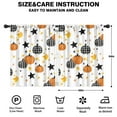 thumbnail image 2 of Harvest Season Rustic Autumn Harvest Thanksgiving Curtains Set of 2 Farmhouse,42x54in Kitchen Curtains Fall Holiday Long Curtain, 2 of 5