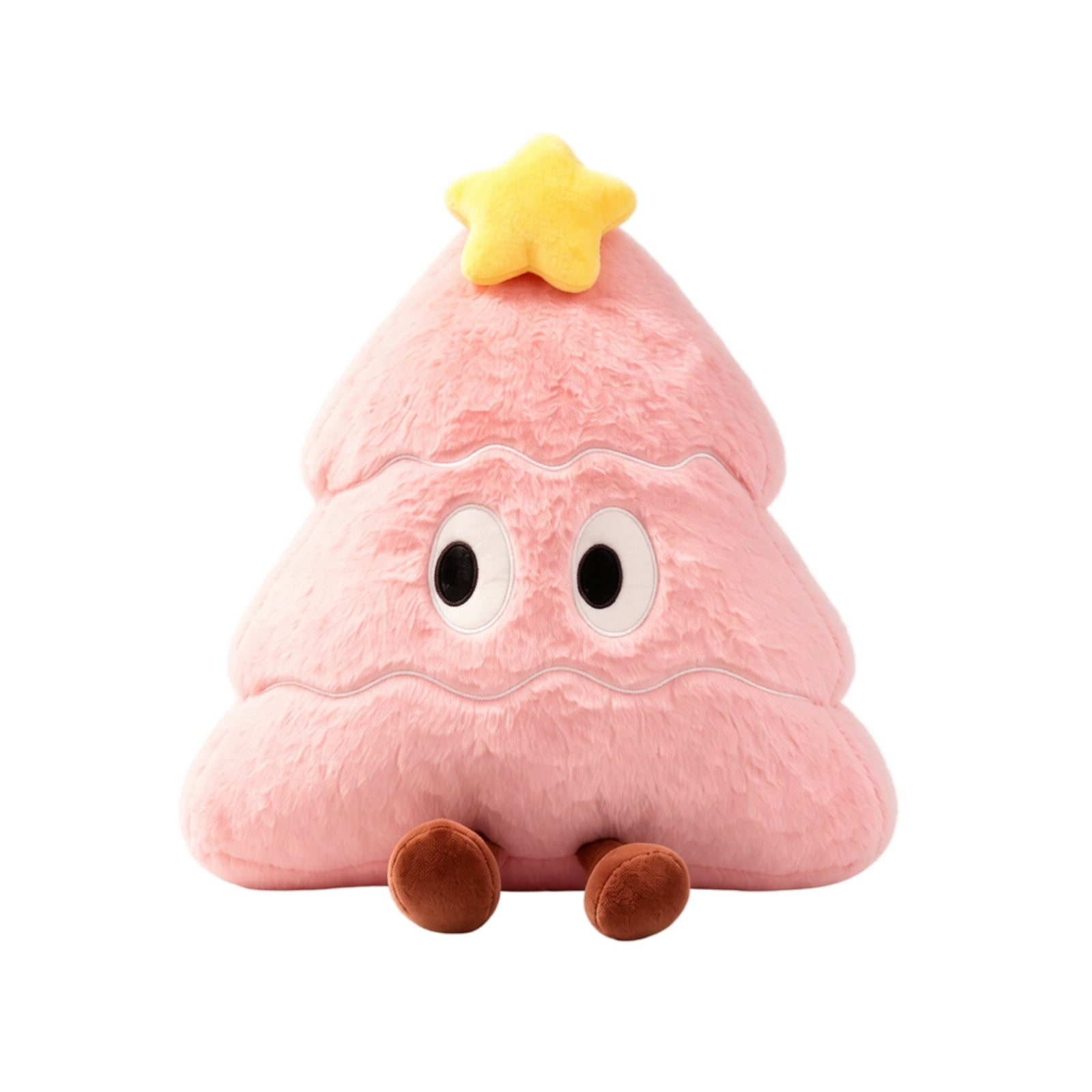 Kiddiway Cute Plushies Christmas Tree Toy - Cute Stuffed Animal Big-Eyed Holiday Decor for Xmas Party Favors Kids Baby Toys Gift Christmas Tree Ornament