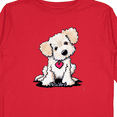 thumbnail image 4 of Inktastic Cream Doodle Pup Boys or Girls Long Sleeve Toddler T-Shirt, 4 of 5