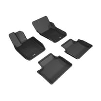 3D MAXpider Custom Fit Kagu Floor Mat (Black) Compatible with Porsche Panamera (971) 2017-2025 / Panamera E-Hybrid (971) 2020-2025 -R1 R2