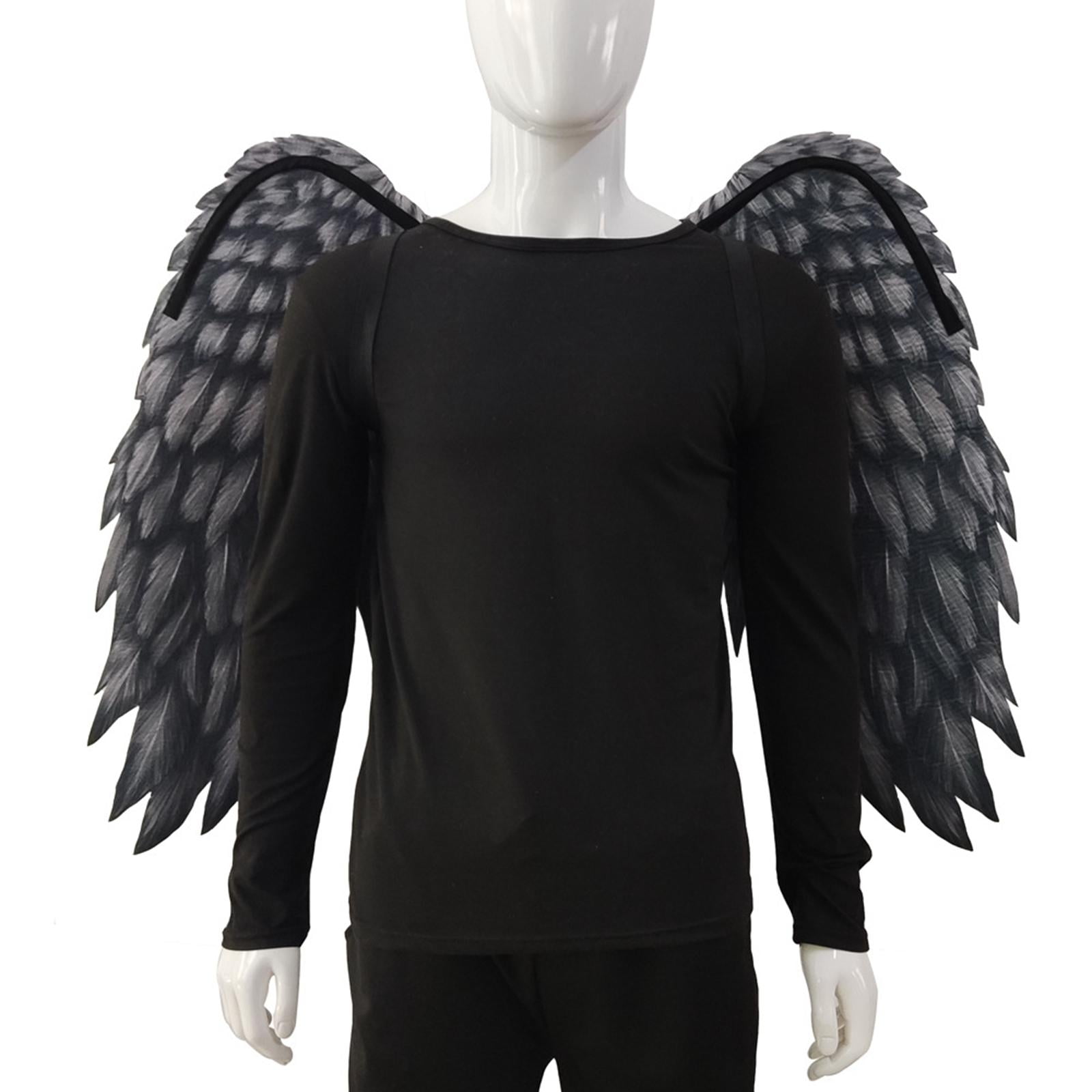 Gefomuofe Alas De ángel Grandes Para Adultos: Pura Fantasía Para Halloween, Carnaval Y Fiestas Temáticas Disfraz Mujer Gótico Gefomuofe Alas De ángel Grandes Para Adultos: Pura Fantasía Para Halloween, Carnaval Y Fiestas Temáticas Disfraz Mujer Gótico