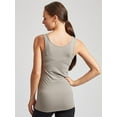 thumbnail image 5 of Kalon Women's 4-Pack Scoop Neck Tank Top Base Layer (X-Small, Earth Tones), 5 of 6