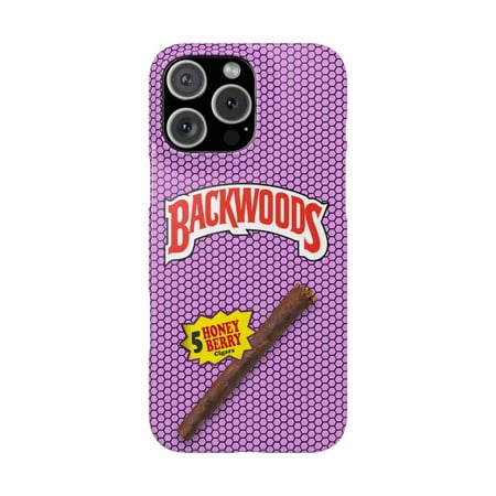 iPhone Slim Case Backwoods Honey Berry Back Woods Purple Flavor Gift - iPhone 16 Pro Max
