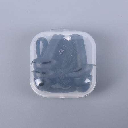 

1pair Silicone Swimming Earplugs Noise Reduction